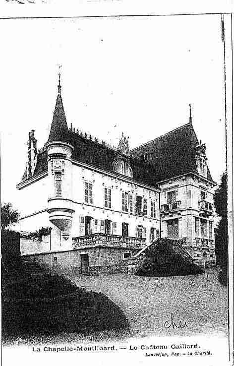 Ville de CHAPELLEMONTLINARD(LA) Carte postale ancienne Ville de CHAPELLEMONTLINARD(LA) Carte postale ancienne