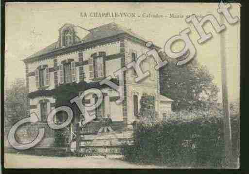 Ville de CHAPELLEYVON(LA) Carte postale ancienne