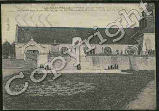 Ville de CHAPELLEYVON(LA) Carte postale ancienne