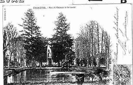 Ville de CHARLEVAL Carte postale ancienne