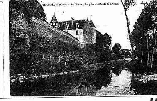 Ville de CHAROST Carte postale ancienne