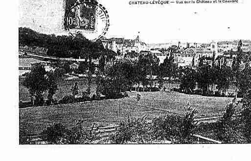 Ville de CHATEAUL\\\'EVEQUE Carte postale ancienne