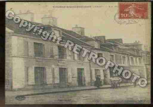 Ville de CHATEAUMEILLANT Carte postale ancienne