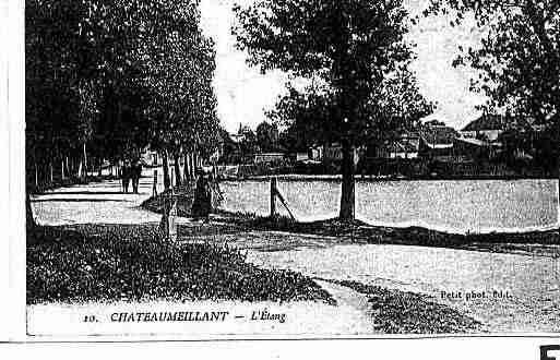 Ville de CHATEAUMEILLANT Carte postale ancienne