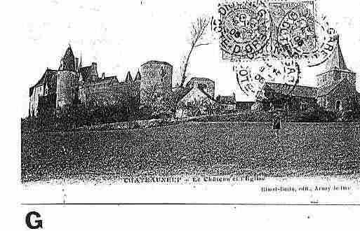 Ville de CHATEAUNEUF Carte postale ancienne