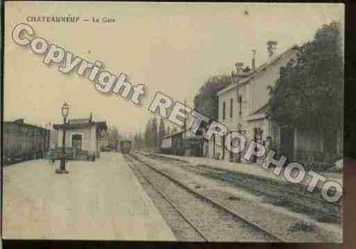 Ville de CHATEAUNEUFSURCHARENTE Carte postale ancienne