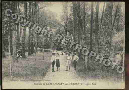 Ville de CHATEAUNEUFSURCHARENTE Carte postale ancienne