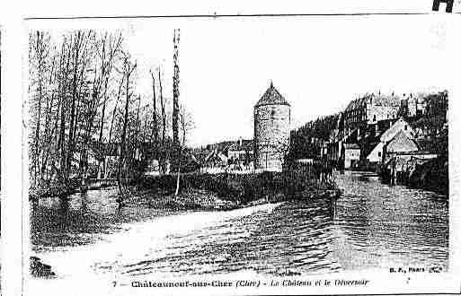 Ville de CHATEAUNEUFSURCHER Carte postale ancienne