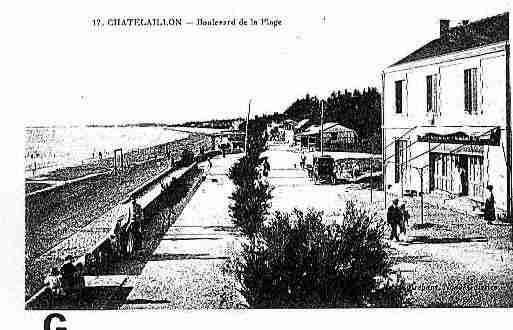 Ville de CHATELAILLONPLAGE Carte postale ancienne