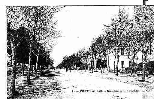 Ville de CHATELAILLONPLAGE Carte postale ancienne