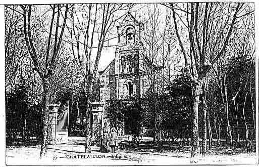 Ville de CHATELAILLONPLAGE Carte postale ancienne