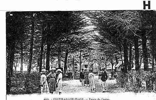 Ville de CHATELAILLONPLAGE Carte postale ancienne