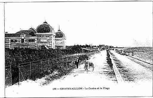 Ville de CHATELAILLONPLAGE Carte postale ancienne
