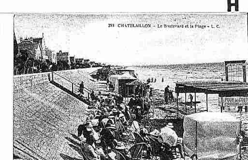 Ville de CHATELAILLONPLAGE Carte postale ancienne