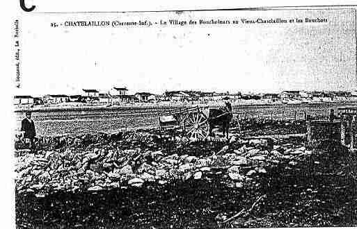 Ville de CHATELAILLONPLAGE Carte postale ancienne