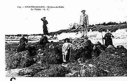 Ville de CHATELAILLONPLAGE Carte postale ancienne