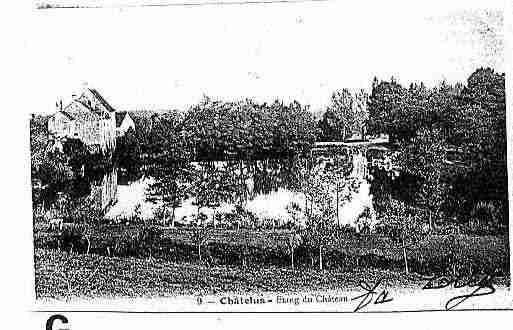 Ville de CHATELUSMALVALEIX Carte postale ancienne