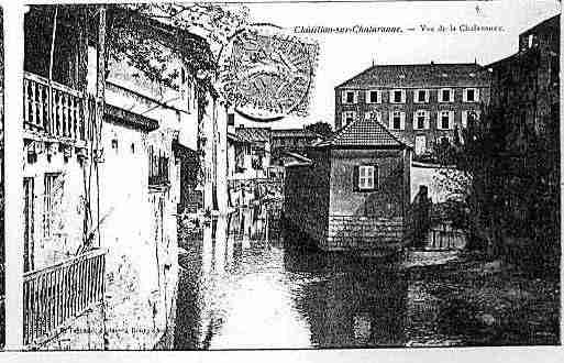 Ville de CHATILLONSURCHALARONNE Carte postale ancienne