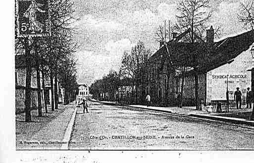 Ville de CHATILLONSURSEINE Carte postale ancienne Ville de CHATILLONSURSEINE Carte postale ancienne