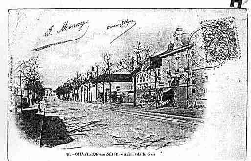 Ville de CHATILLONSURSEINE Carte postale ancienne Ville de CHATILLONSURSEINE Carte postale ancienne