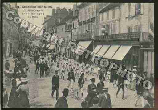 Ville de CHATILLONSURSEINE Carte postale ancienne
