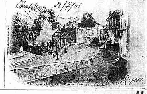 Ville de CHATILLONSURSEINE Carte postale ancienne