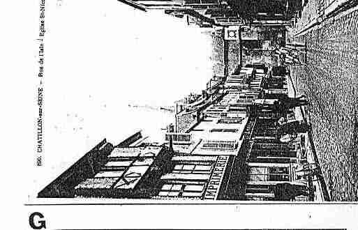 Ville de CHATILLONSURSEINE Carte postale ancienne