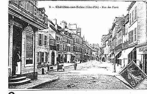 Ville de CHATILLONSURSEINE Carte postale ancienne