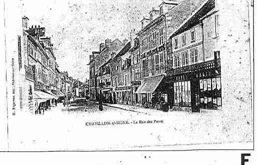 Ville de CHATILLONSURSEINE Carte postale ancienne