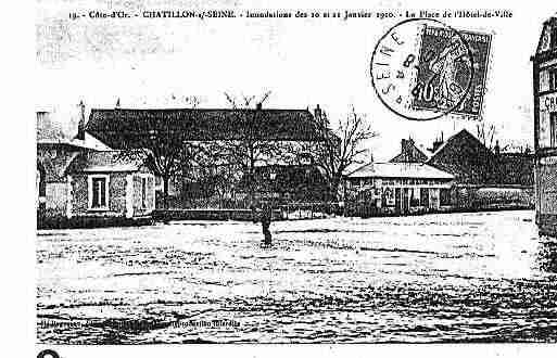 Ville de CHATILLONSURSEINE Carte postale ancienne Ville de CHATILLONSURSEINE Carte postale ancienne