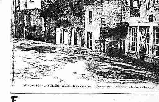 Ville de CHATILLONSURSEINE Carte postale ancienne