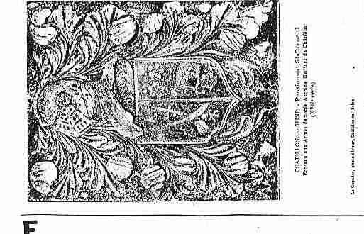 Ville de CHATILLONSURSEINE Carte postale ancienne