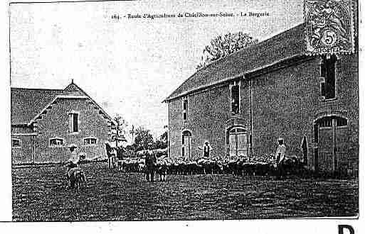 Ville de CHATILLONSURSEINE Carte postale ancienne