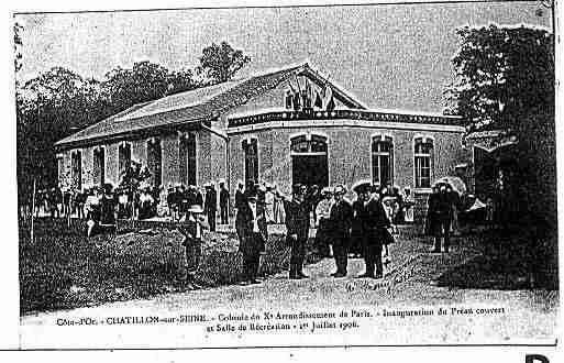 Ville de CHATILLONSURSEINE Carte postale ancienne