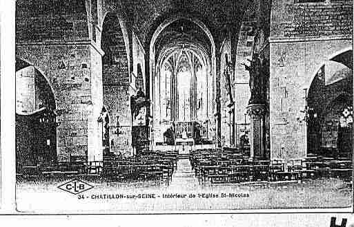 Ville de CHATILLONSURSEINE Carte postale ancienne