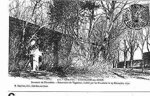 Ville de CHATILLONSURSEINE Carte postale ancienne