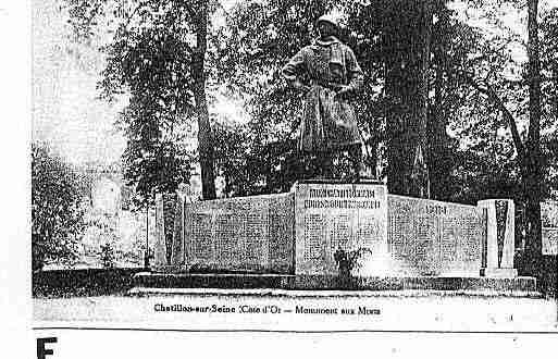 Ville de CHATILLONSURSEINE Carte postale ancienne