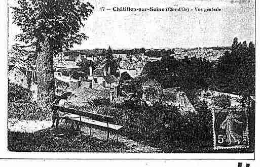Ville de CHATILLONSURSEINE Carte postale ancienne