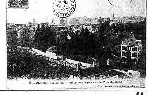 Ville de CHATILLONSURSEINE Carte postale ancienne