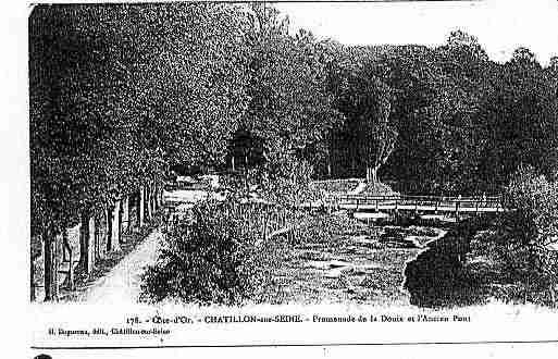 Ville de CHATILLONSURSEINE Carte postale ancienne