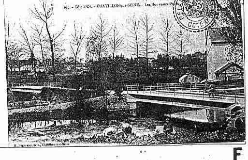 Ville de CHATILLONSURSEINE Carte postale ancienne