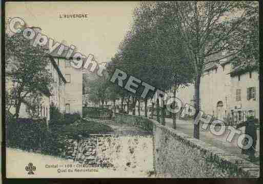 Ville de CHAUDESAIGUES Carte postale ancienne