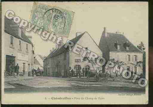 Ville de CHENERAILLES Carte postale ancienne