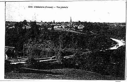 Ville de CHENIERS Carte postale ancienne