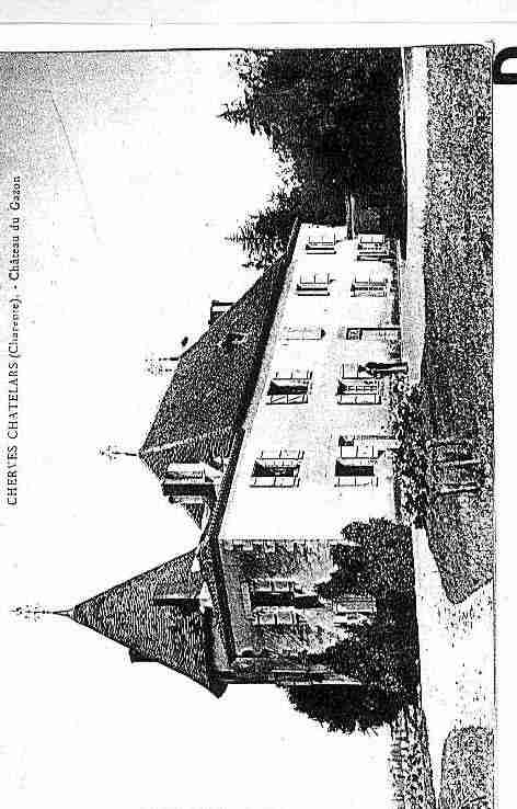 Ville de CHERVESCHATELARS Carte postale ancienne