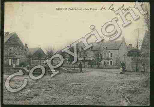 Ville de CHEUX Carte postale ancienne