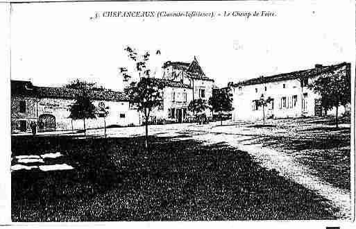 Ville de CHEVANCEAUX Carte postale ancienne