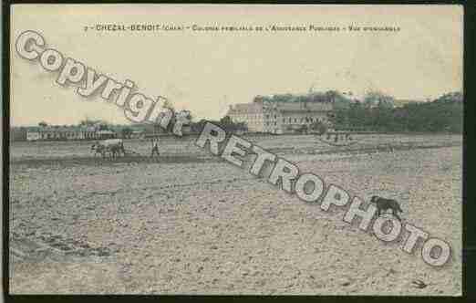 Ville de CHEZALBENOIT Carte postale ancienne