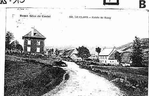 Ville de CLAUX(LE) Carte postale ancienne
