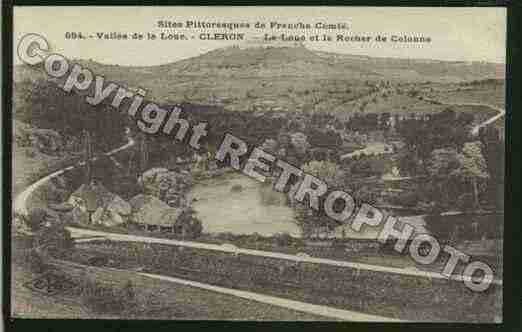 Ville de CLERON Carte postale ancienne